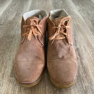 MNY Marc New York Men’s Tan Suede Chukka Boots Lace Up Size 11 Desert Style